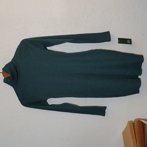 WILD FABLE Ribbed Turtleneck Long Sleeve Stretchy Form Fitting Dress M